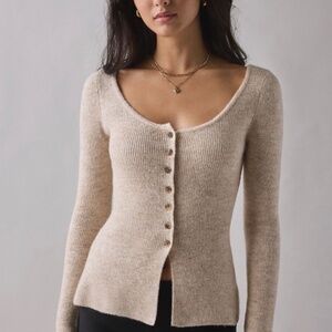 Kimchi blue scoop neck cardigan